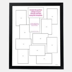 Paris Wall Frame -Best Homeware Shop Poster Frame 18x24 Black
