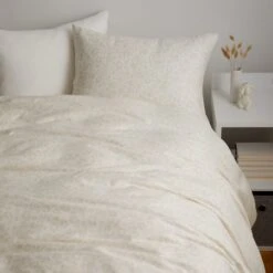 Printed Leopard Duvet And Sham Set