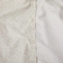 Printed Leopard Duvet And Sham Set -Best Homeware Shop Printed Leopard Duvet Natural Product 022