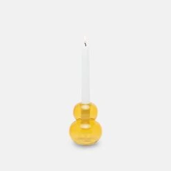 Paddywax Glass Bubble Taper Holder