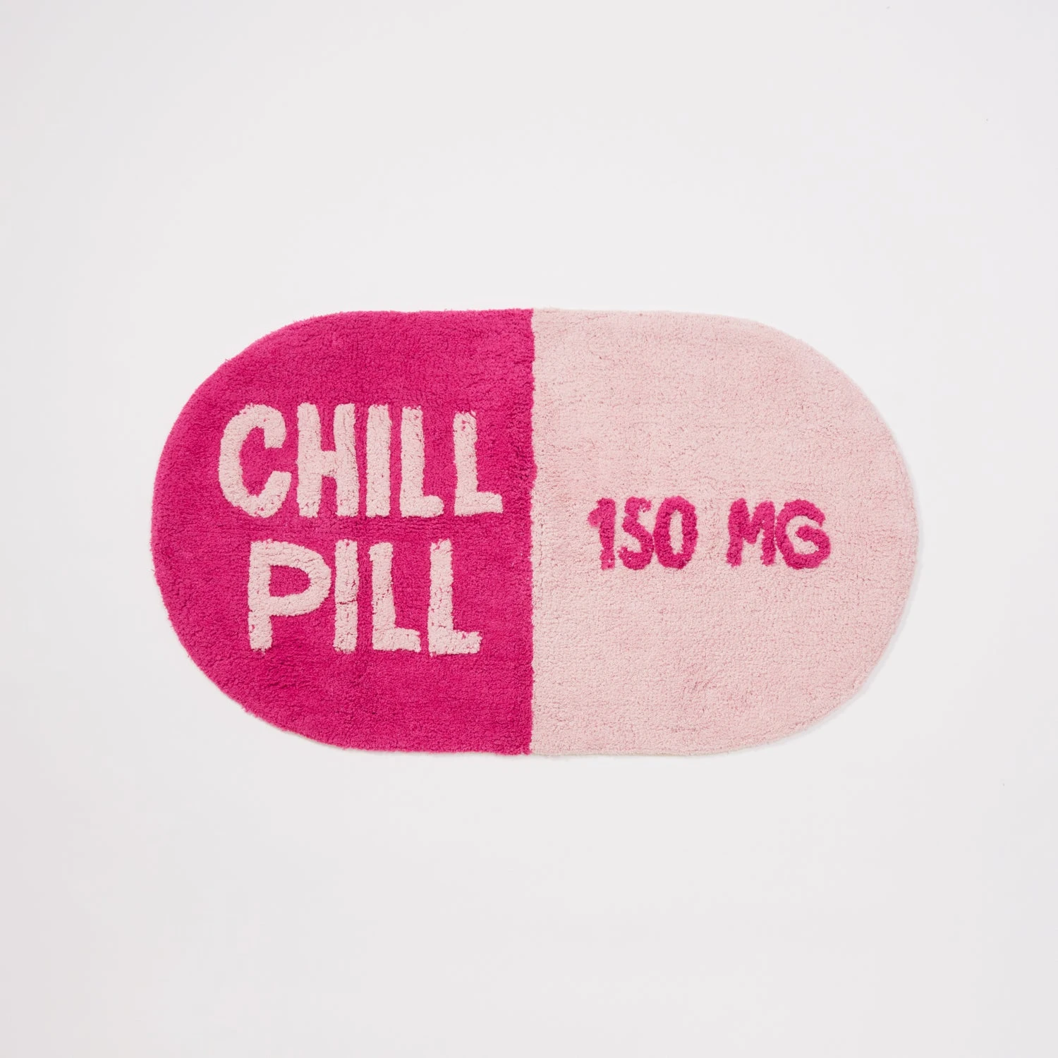 Washable Chill Pill Shaped Accent Rug Washable Chill Pill Shaped Accent Rug -Best Homeware Shop Rug Chill Pill 003