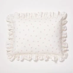 Isabel Ruffle Floral Sham Set