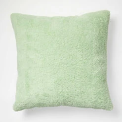 Ryan Sherpa Euro Pillow -Best Homeware Shop Sherpa Euro Pillow Sage 004