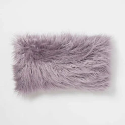 Faux Fur Rectangle Pillow -Best Homeware Shop THRO16 PLW MONGOREC PRP 8bceae59 80d1 4bf2 82bb 7a5fee9e5b9b