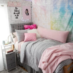 Sherpa And Fleece Throw Blanket -Best Homeware Shop THRO21 THW SHERPAFLEECE LPcopy