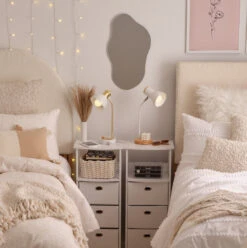 Rhea Frameless Wavy Mirror -Best Homeware Shop ThatGirlTwin 016