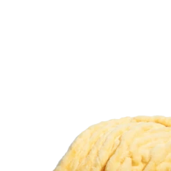 Angelina Ruched Faux Fur Throw Blanket -Best Homeware Shop ThrowBlanket Angelina Yellow VIS 0032