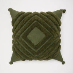 Siena Tufted Diamond Square Pillow Cover -Best Homeware Shop Tufted Diamond Square Pillow Cover OliveGreen 003 4c92b4d1 5ec0 4d40 b909 384a0ab6b223