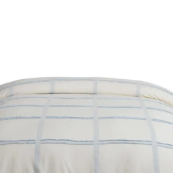 Georgia Yarn Dyed Clip Plaid Comforter And Sham Set -Best Homeware Shop Yarn Dyed Clip Plaid Comforter LB VIS 004 1