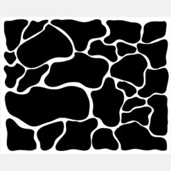 Cow Print Wall Decal Set